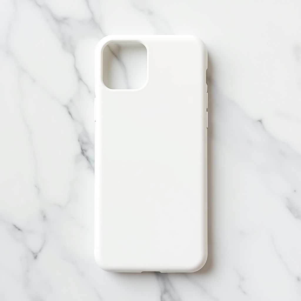 White iPhone Case